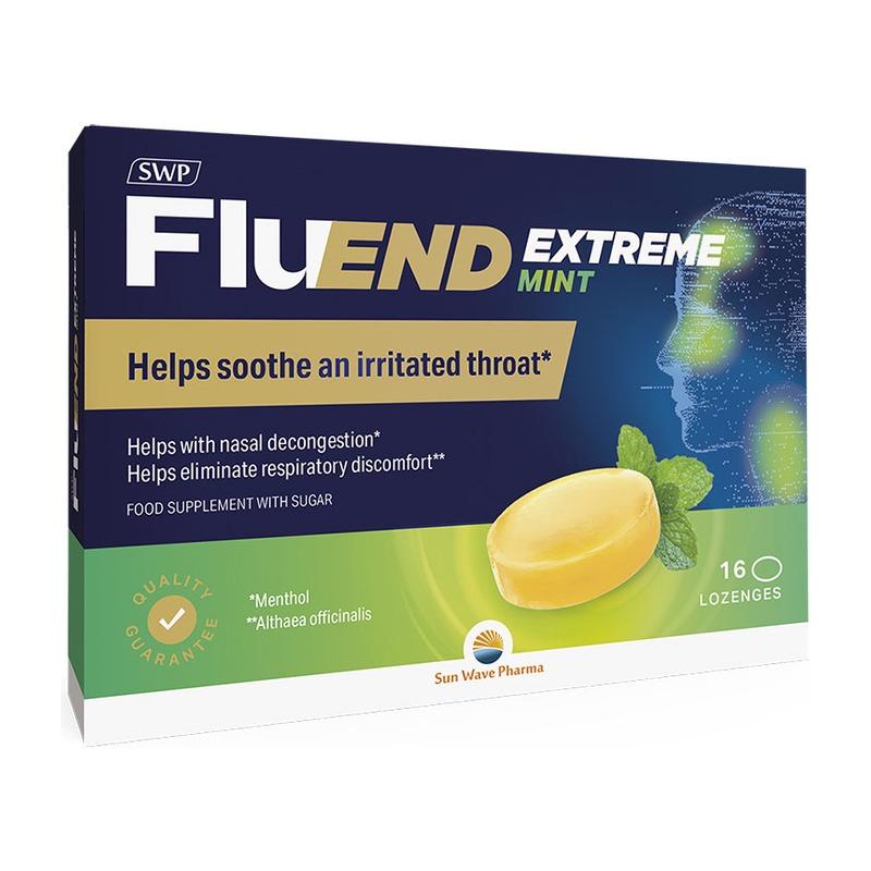 SWP FluEnd Extreme Mint 16 pastila