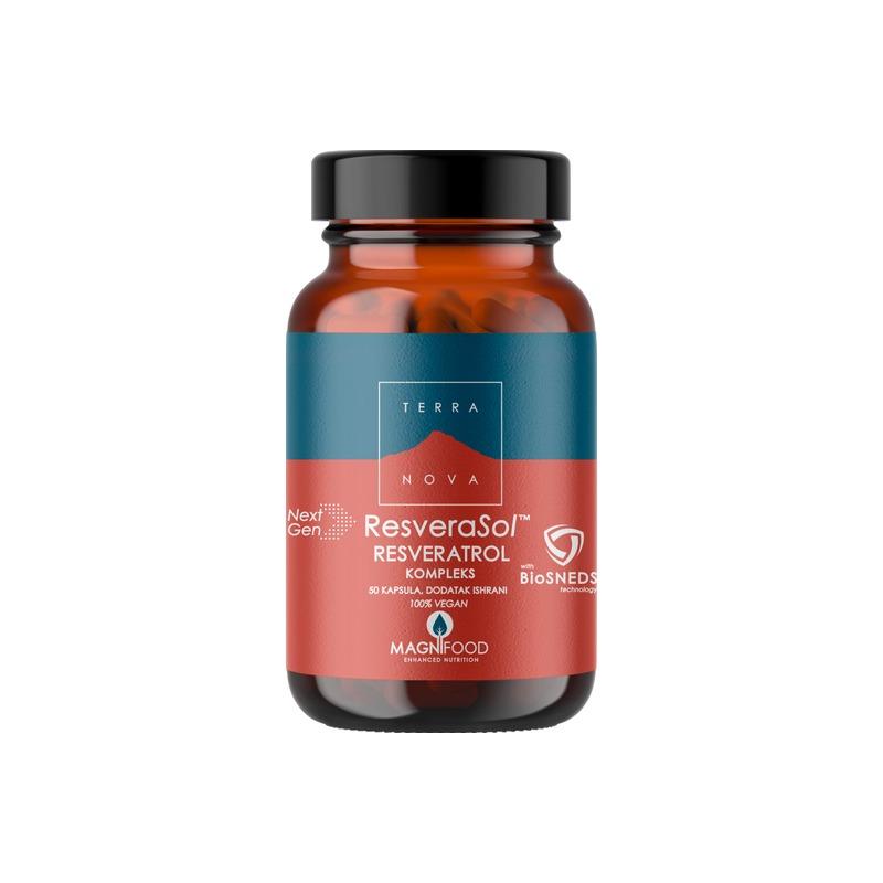 TERRANOVA NextGen ResveraSol Resveratrol kompleks 50 kapsula
