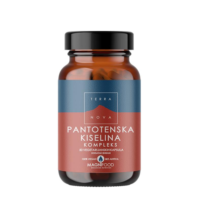 TERRANOVA Pantotenska Kiselina 250mg 50 kapsula