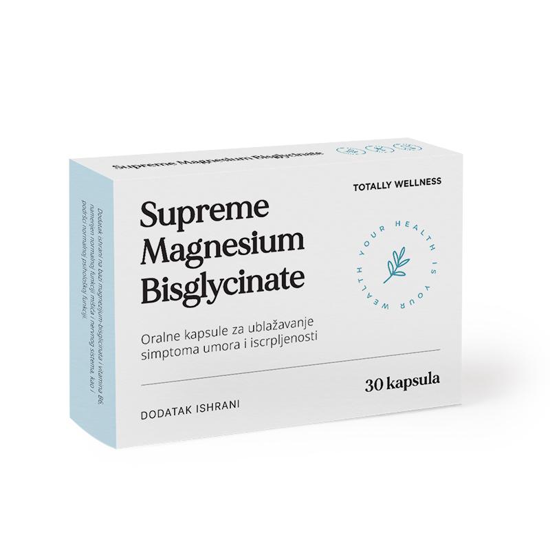 Totally Wellness Supreme Magnesium Bisglycinate 30 kapsula