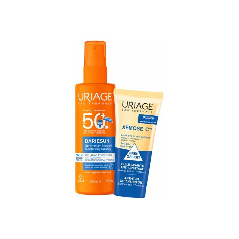 Uriage Bariesun sprej deca SPF50+ 200mL + Xemose C++ ulje 200mL