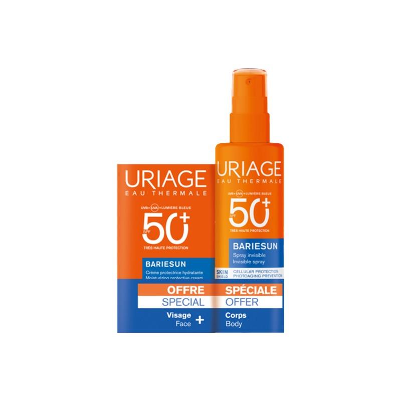 Uriage Bariesun sprej SPF50+ 200mL + krema SPF50+ 50mL