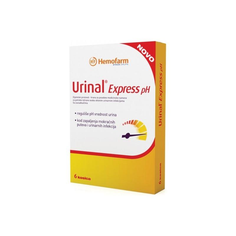 Urinal Express pH 6 kesica