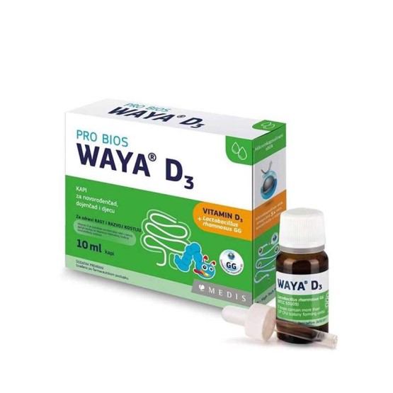 Waya D3 Probiotske kapi 10 ml